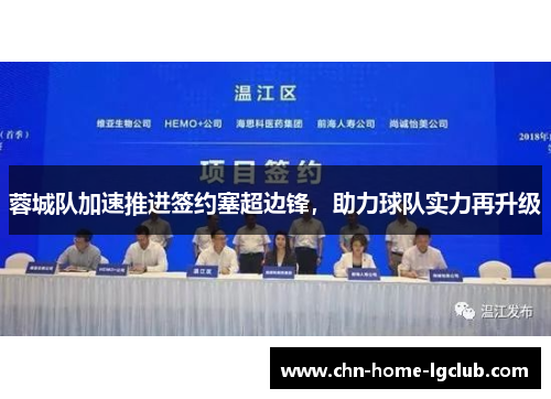 蓉城队加速推进签约塞超边锋，助力球队实力再升级