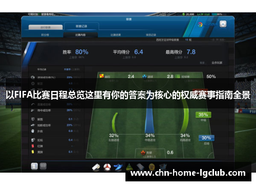 以FIFA比赛日程总览这里有你的答案为核心的权威赛事指南全景 以FIFA比赛日程总览这里有你的答案为核心的权威赛事指南全景