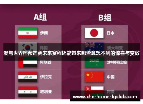 聚焦世界杯预选赛未来赛程还能带来哪些意想不到的惊喜与变数